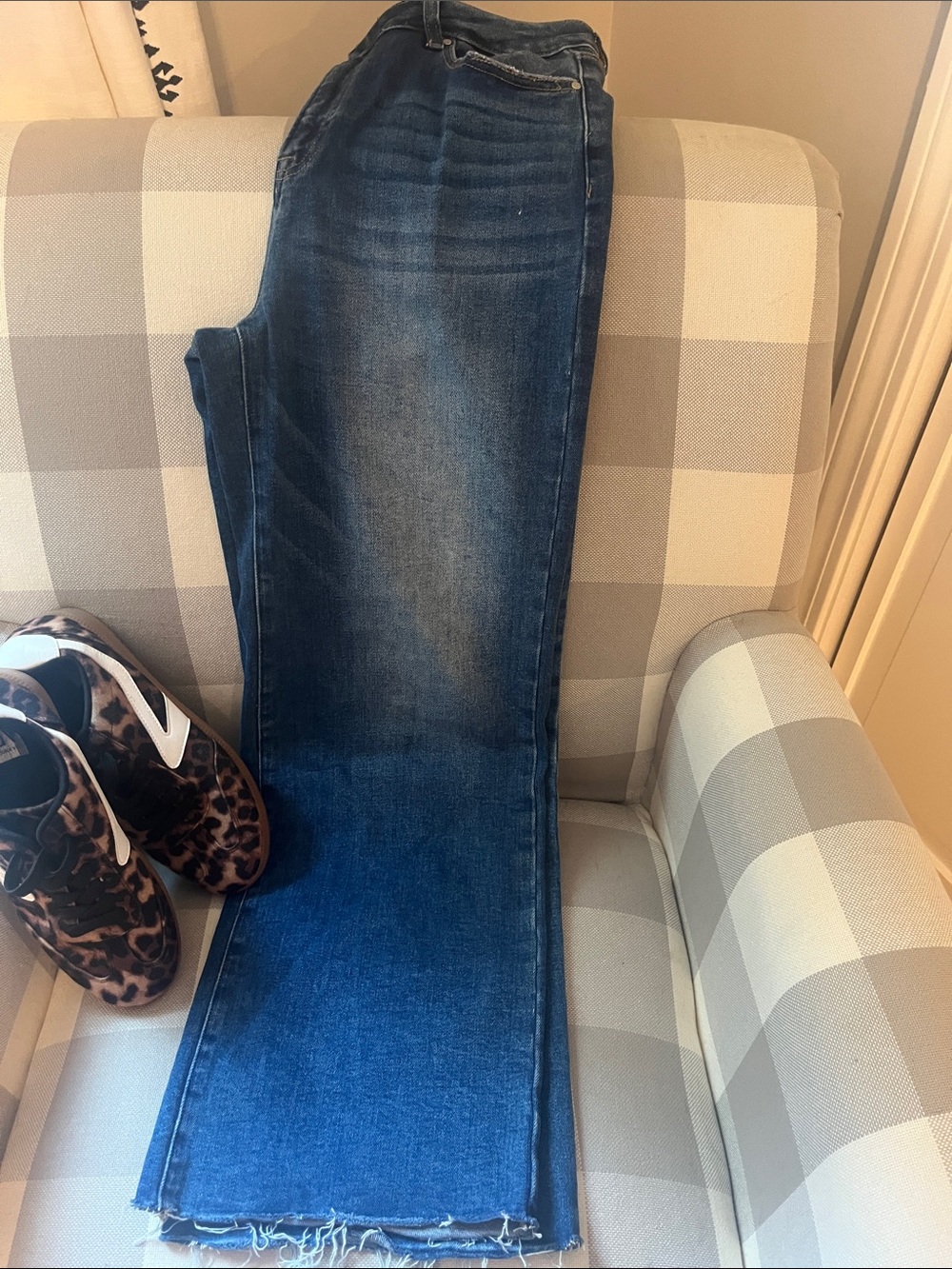 RISEN: Classic Dark Blue Women's Jeans - Comfortable Straight Leg style rDP5292
